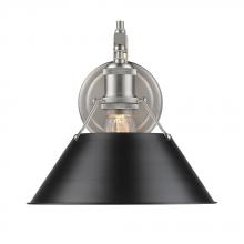  3306-1W PW-BLK - 1 Light Wall Sconce